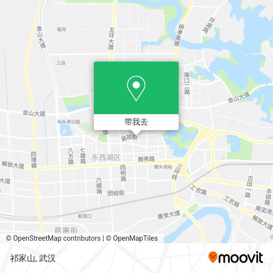 祁家山地图