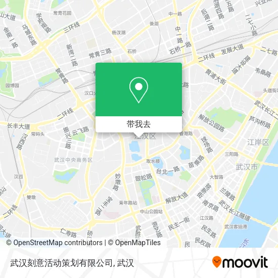 武汉刻意活动策划有限公司地图