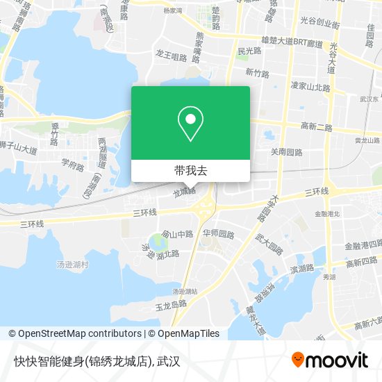 快快智能健身(锦绣龙城店)地图