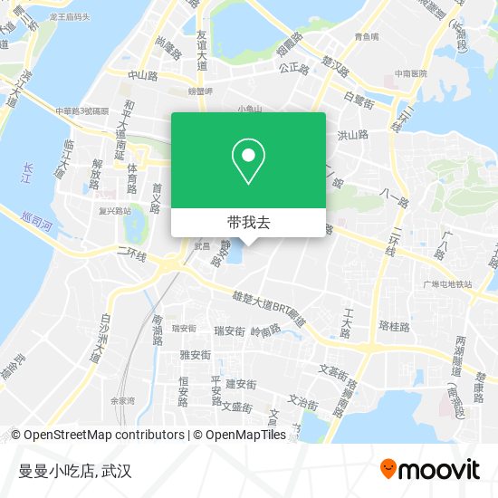 曼曼小吃店地图