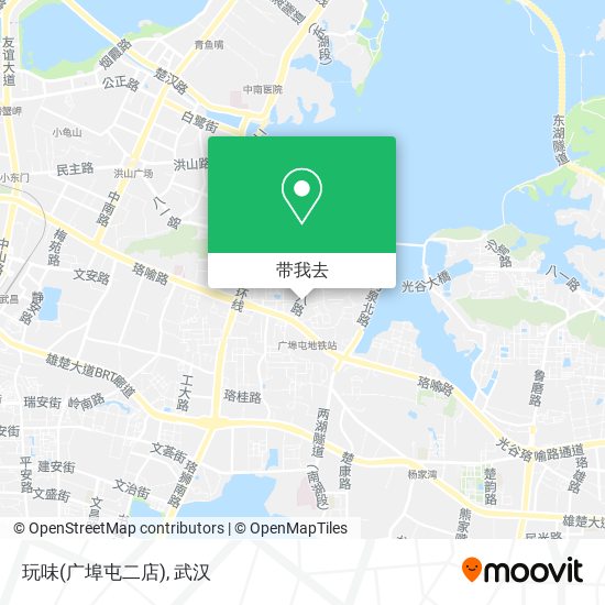 玩味(广埠屯二店)地图