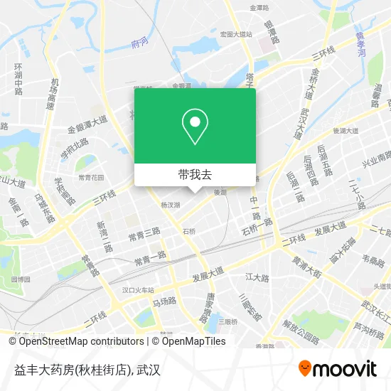 益丰大药房(秋桂街店)地图