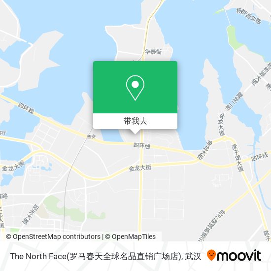 The North Face(罗马春天全球名品直销广场店)地图