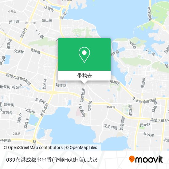 039永洪成都串串香(华师Hot街店)地图