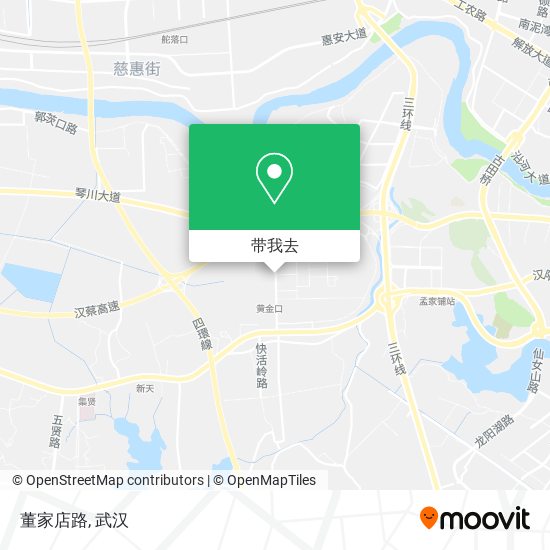 董家店路地图