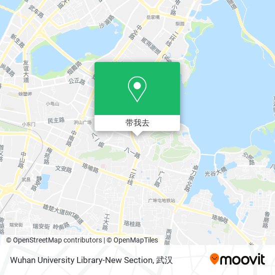 Wuhan University Library-New Section地图