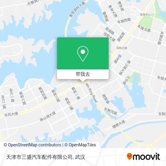 天津市三盛汽车配件有限公司地图