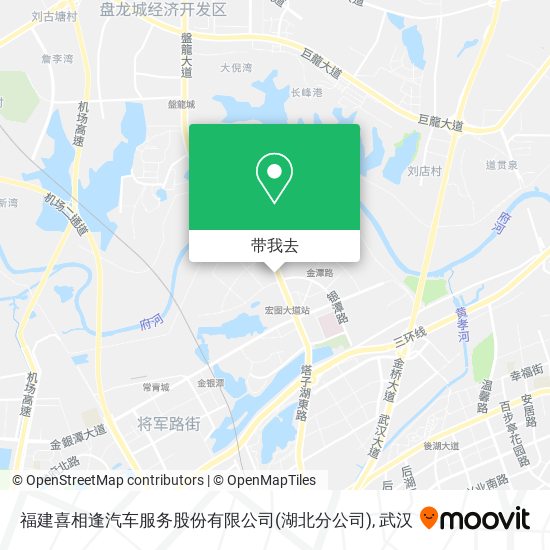 福建喜相逢汽车服务股份有限公司(湖北分公司)地图