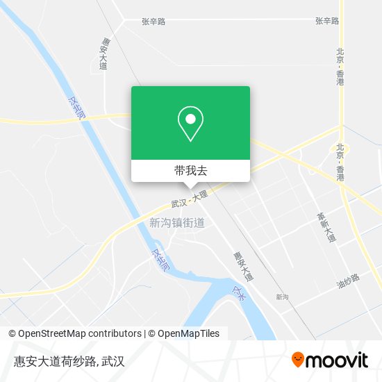 惠安大道荷纱路地图