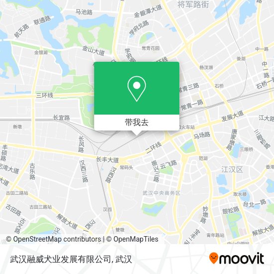 武汉融威犬业发展有限公司地图