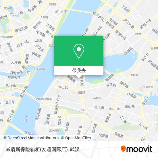 威盾斯保险箱柜(友谊国际店)地图