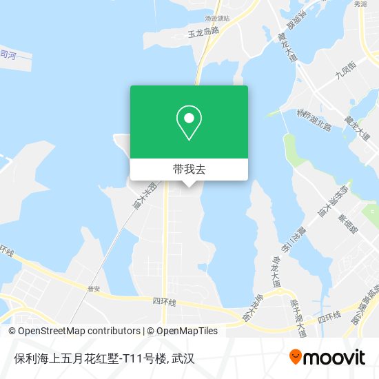 保利海上五月花红墅-T11号楼地图