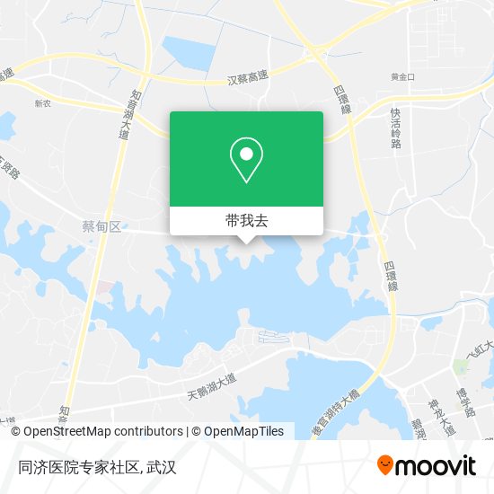同济医院专家社区地图