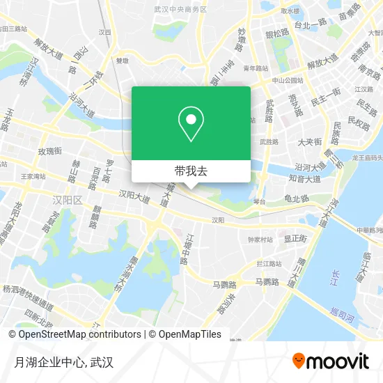 月湖企业中心地图
