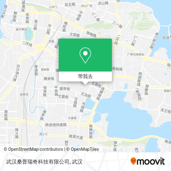 武汉桑普瑞奇科技有限公司地图