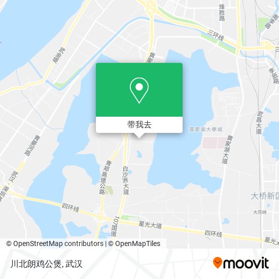 川北朗鸡公煲地图