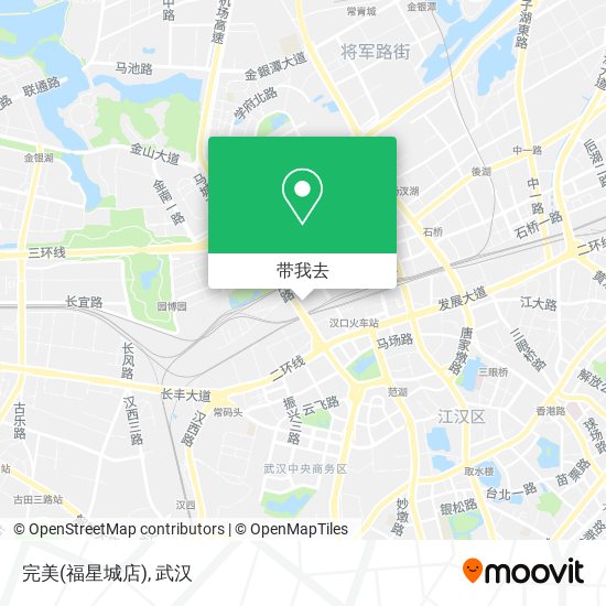 完美(福星城店)地图