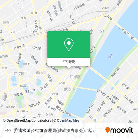 长江委陆水试验枢纽管理局(驻武汉办事处)地图