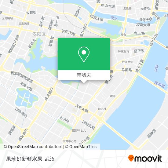 果珍好新鲜水果地图