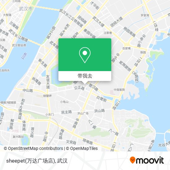 sheepet(万达广场店)地图