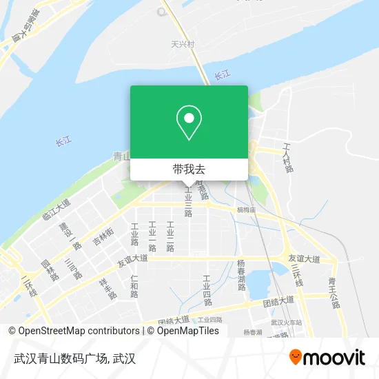 武汉青山数码广场地图
