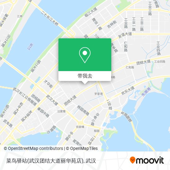 菜鸟驿站(武汉团结大道丽华苑店)地图