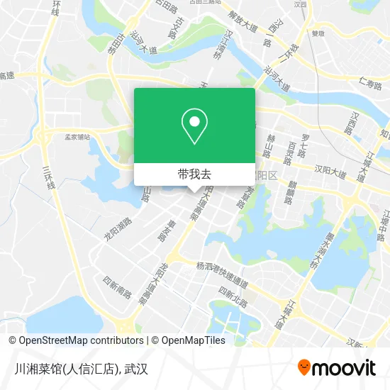 川湘菜馆(人信汇店)地图