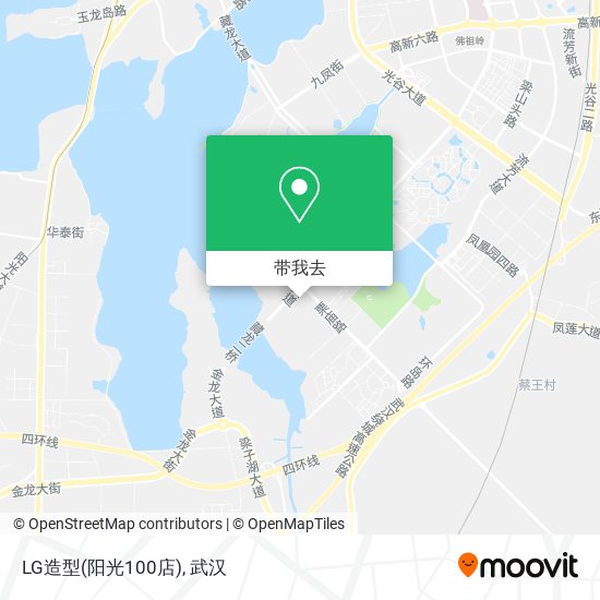 LG造型(阳光100店)地图
