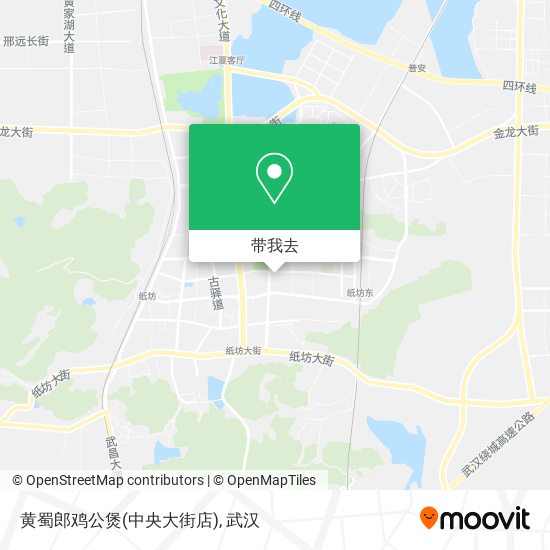 黄蜀郎鸡公煲(中央大街店)地图