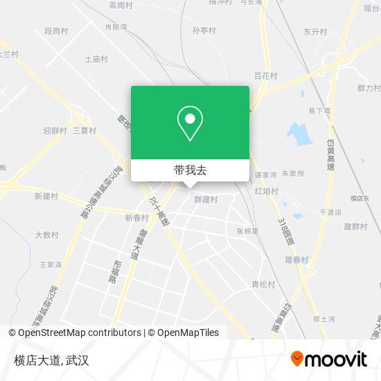 横店大道地图