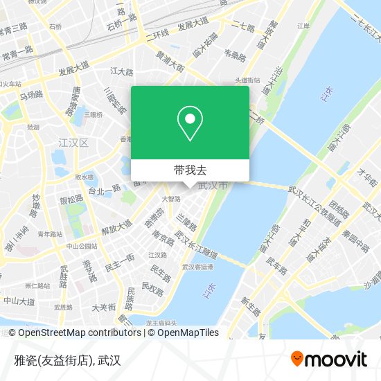 雅瓷(友益街店)地图