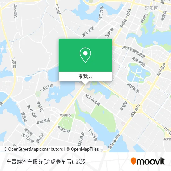 车贵族汽车服务(途虎养车店)地图