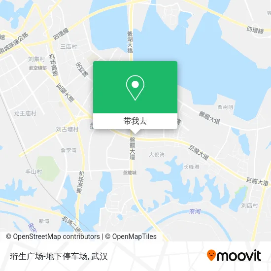 珩生广场-地下停车场地图