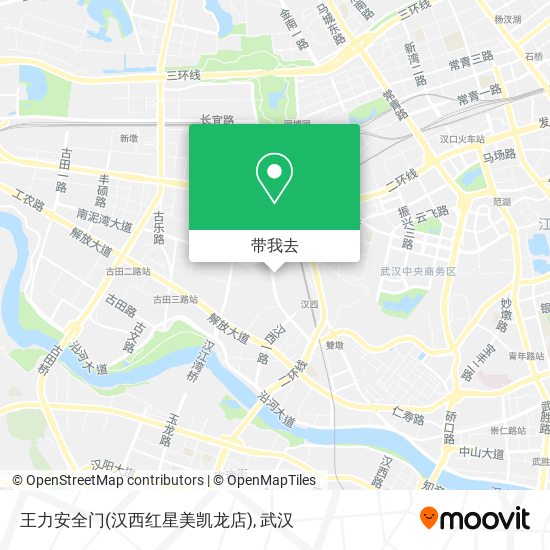 王力安全门(汉西红星美凯龙店)地图