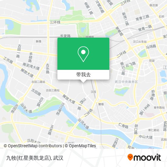 九牧(红星美凯龙店)地图