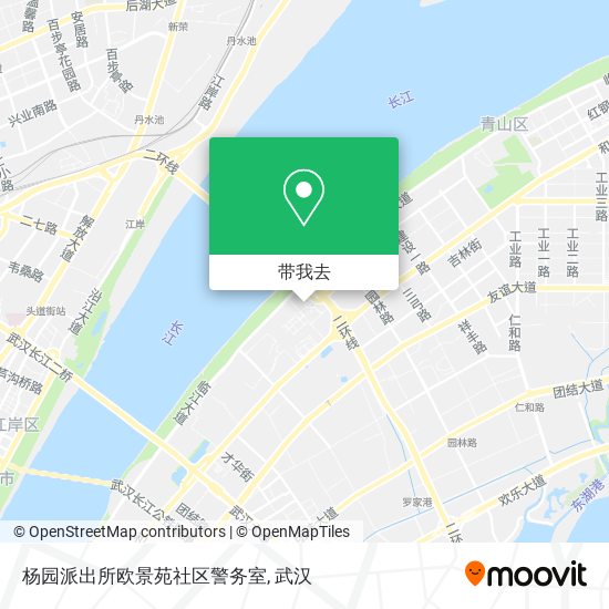 杨园派出所欧景苑社区警务室地图