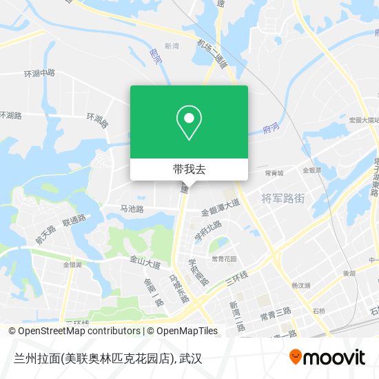 兰州拉面(美联奥林匹克花园店)地图