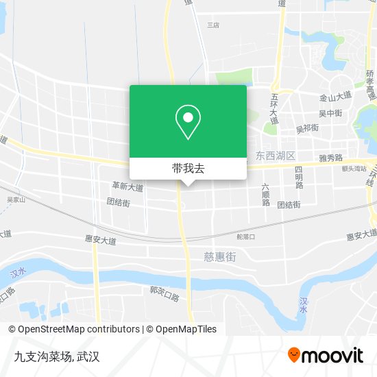 九支沟菜场地图
