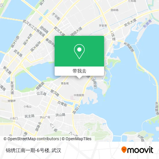 锦绣江南一期-6号楼地图