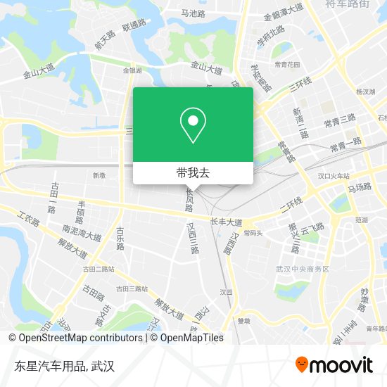 东星汽车用品地图