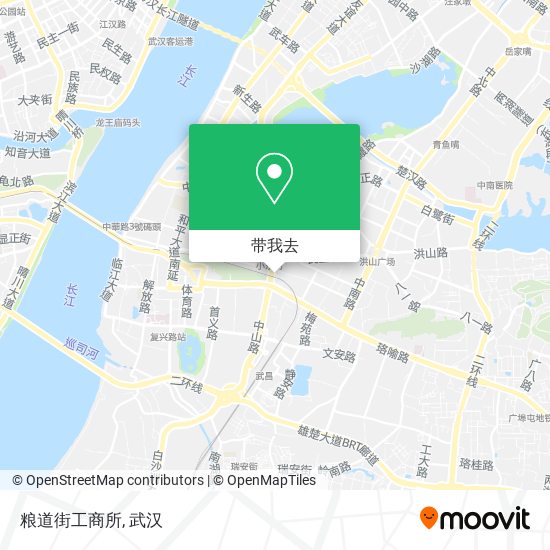 粮道街工商所地图
