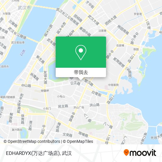 EDHARDYX(万达广场店)地图