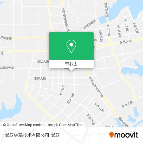 武汉锦瑞技术有限公司地图