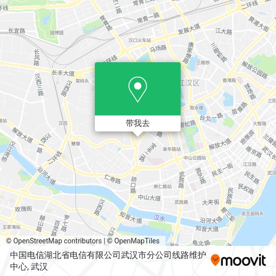 中国电信湖北省电信有限公司武汉市分公司线路维护中心地图