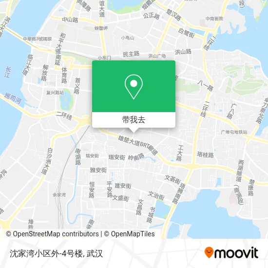 沈家湾小区外-4号楼地图