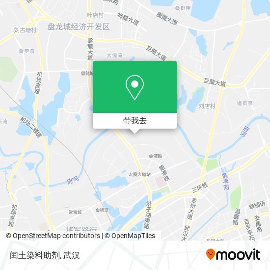 闰土染料助剂地图