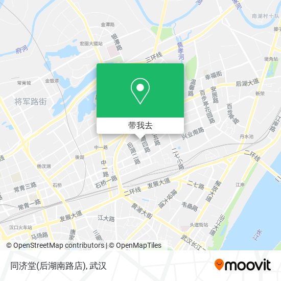 同济堂(后湖南路店)地图