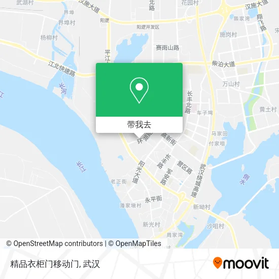 精品衣柜门移动门地图