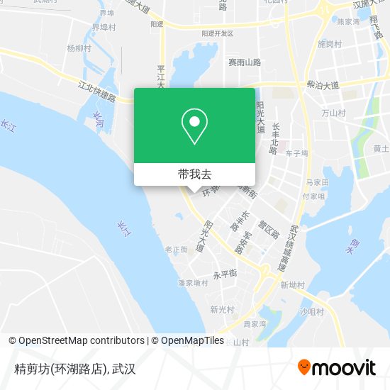 精剪坊(环湖路店)地图