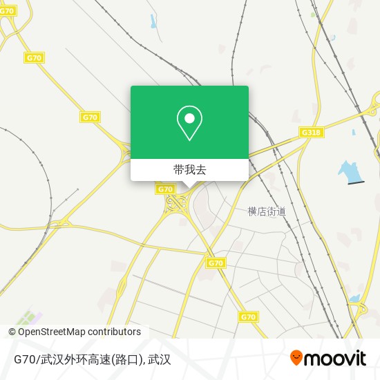 G70/武汉外环高速(路口)地图